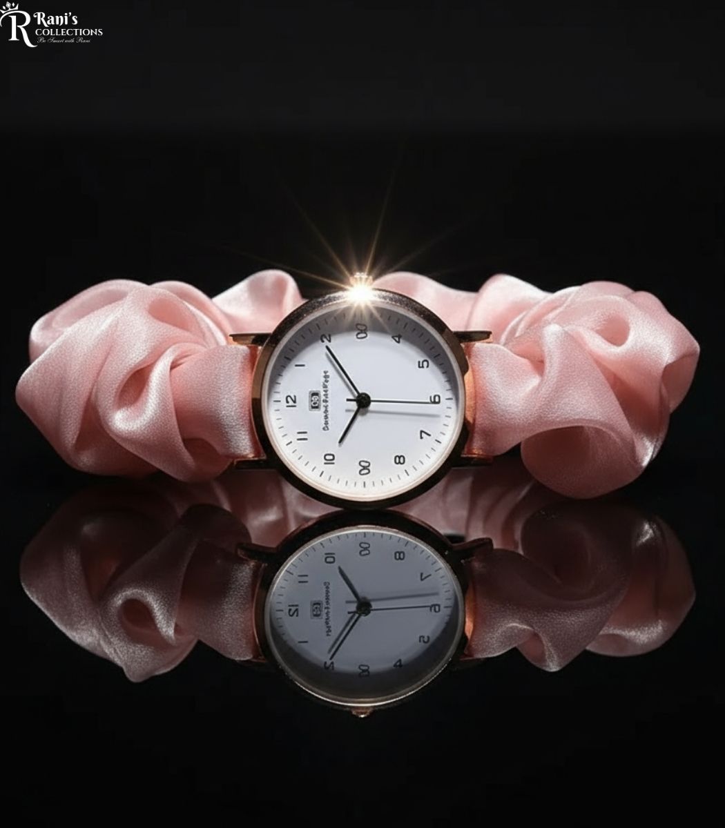  Scrunchie Style Ladies Watch