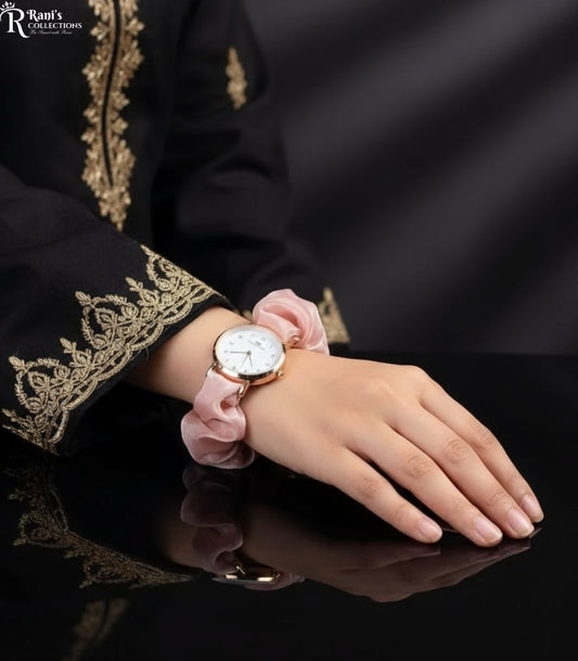  Scrunchie Style Ladies Watch