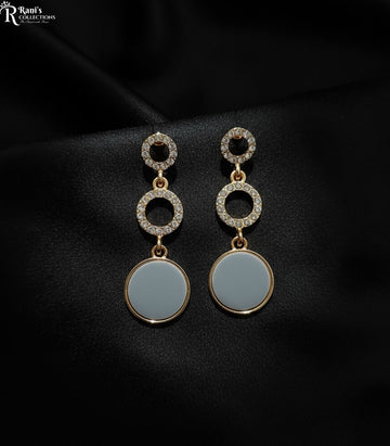 Triple Circle Dangle Earrings